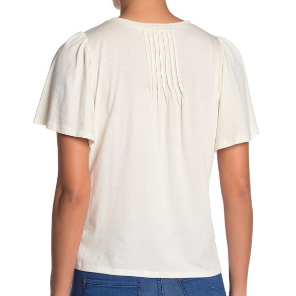 Joie Myrlie Pintuck-Pleated Top - Picture 2 of 4